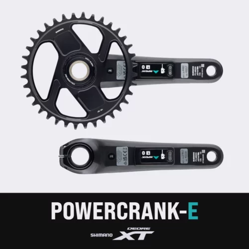 Pomiar mocy POWERCRANK-E | TWiN2 | Shimano XT FC-M8200