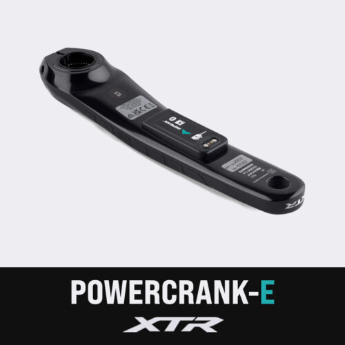 POWERCRANK-E Medidor de potencia | SINGLE | Shimano XTR FC-M9200