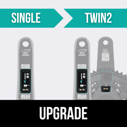 POWERCRANK-E Power Meter | UPGRADE TWiN2 | ROAD/GRAVEL/CX