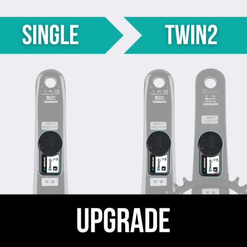 POWERCRANK vermogensmeter | UPGRADE TWiN2 | MTB